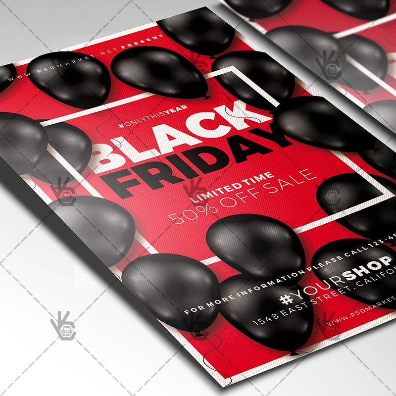 black friday sale community flyer psd template psdmarket hy flyer