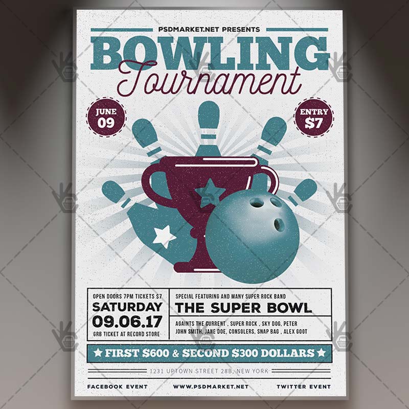 <strong>Bowling Flyer Template</strong> - Best Word Templates Bowling flyer template