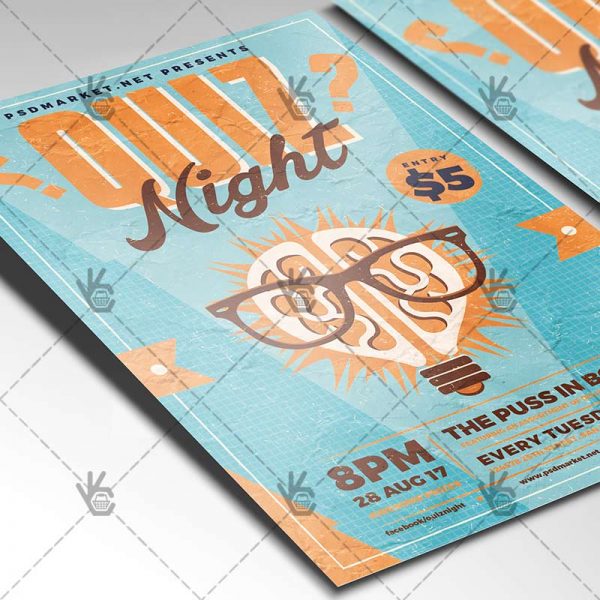 trivia night flyer design
