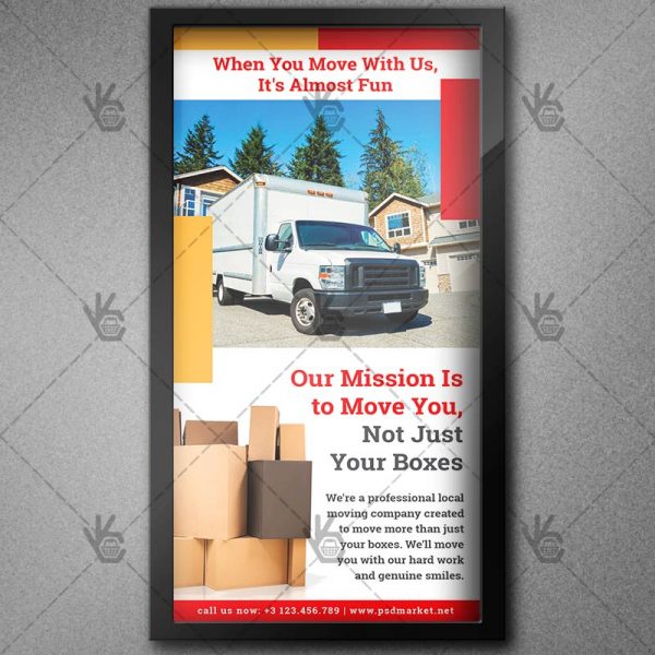 moving company flyer