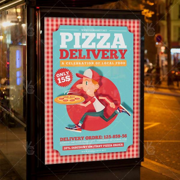 delivery flyer template