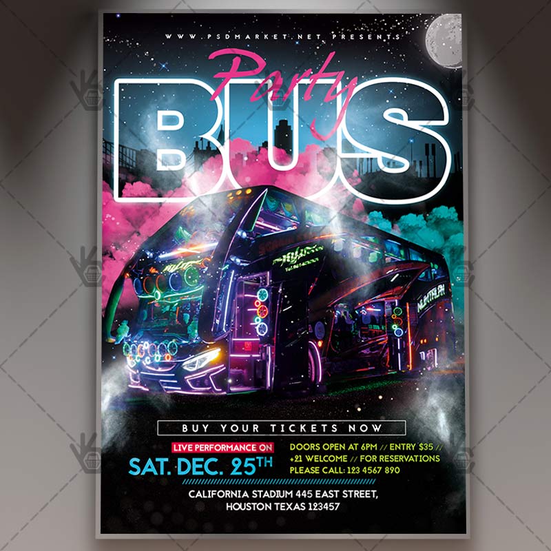 Download PSD Party Bus