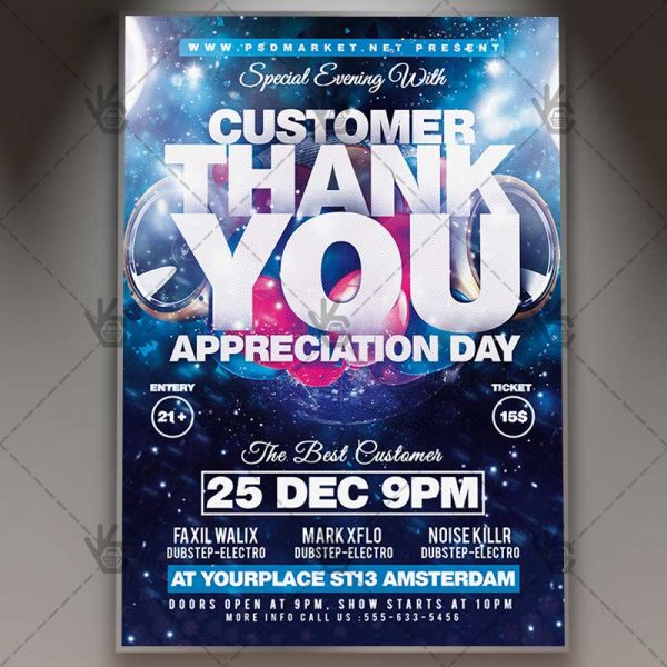 patient appreciation day flyer