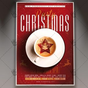 Download Christmas Coffee Break - Winter Flyer PSD Template