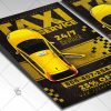 Taxi Cab Service - Business Flyer PSD Template-2