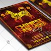 Download Chinese New Year Party - Winter Flyer PSD Template-2