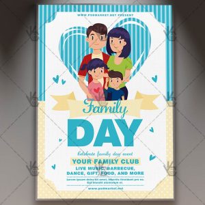 Download Family Day Party - Community Flyer PSD Template