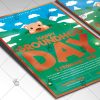 Download Happy Groundhog Day - Seasonal Flyer PSD Template-2