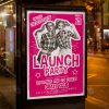 Download Launch Party - Club Flyer PSD Template-3