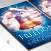 Download National Freedom Day - American Flyer PSD Template-2