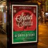 Download Secret Santa Night - Christmas Flyer PSD Template-3