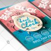 Download Beat The Clock - Club Flyer PSD Template-2