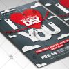 Download Love Night - Valentines Flyer PSD Template-2