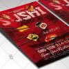 Download Sushi Restaurant - Business Flyer PSD Template-2