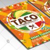 Download Taco Tuesday - Mexican Flyer PSD Template-2