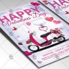 Download Valentines Day Night - Seasonal Flyer PSD Template-2