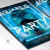 Download Aquarius Party - Club Flyer PSD Template-2