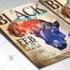 Download Black History Month - Club Flyer PSD Template-2