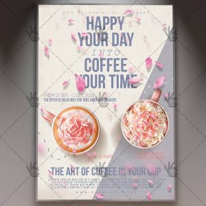 Download Coffee Time - Food Flyer PSD Template
