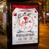 Download Love Time - Valentines Flyer PSD Template-3