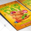 Download Pancake Day - Food Flyer PSD Template-2