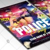 Download Police Party - Club Flyer PSD Template-2