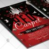 Download Red Carpet - Club Flyer PSD Template-2