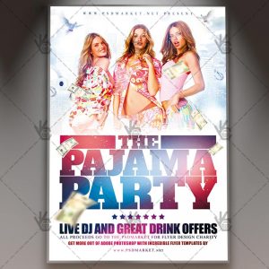 Download Pajama Party Flyer - Club Flyer PSD Template