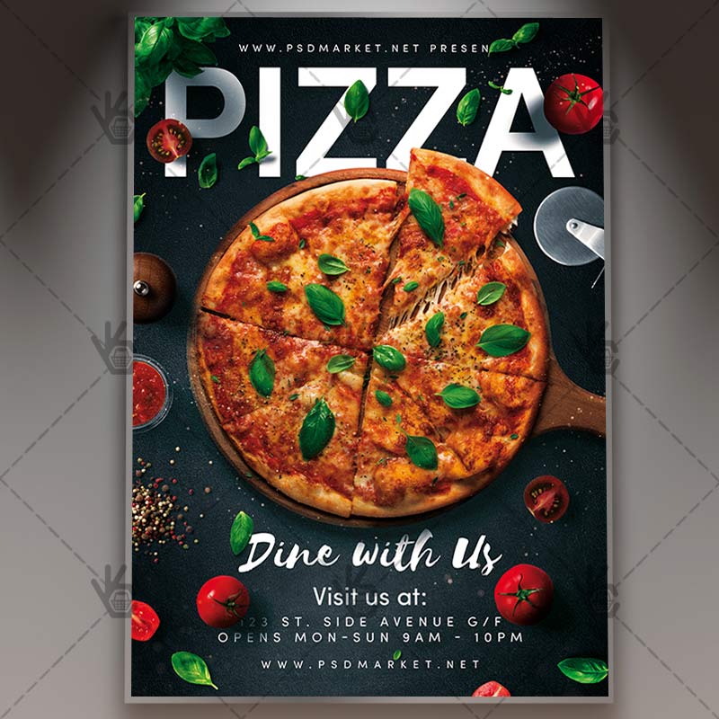 Pizza Sale Flyer Template
