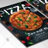 Download Pizza Flyer - Food PSD Template-2