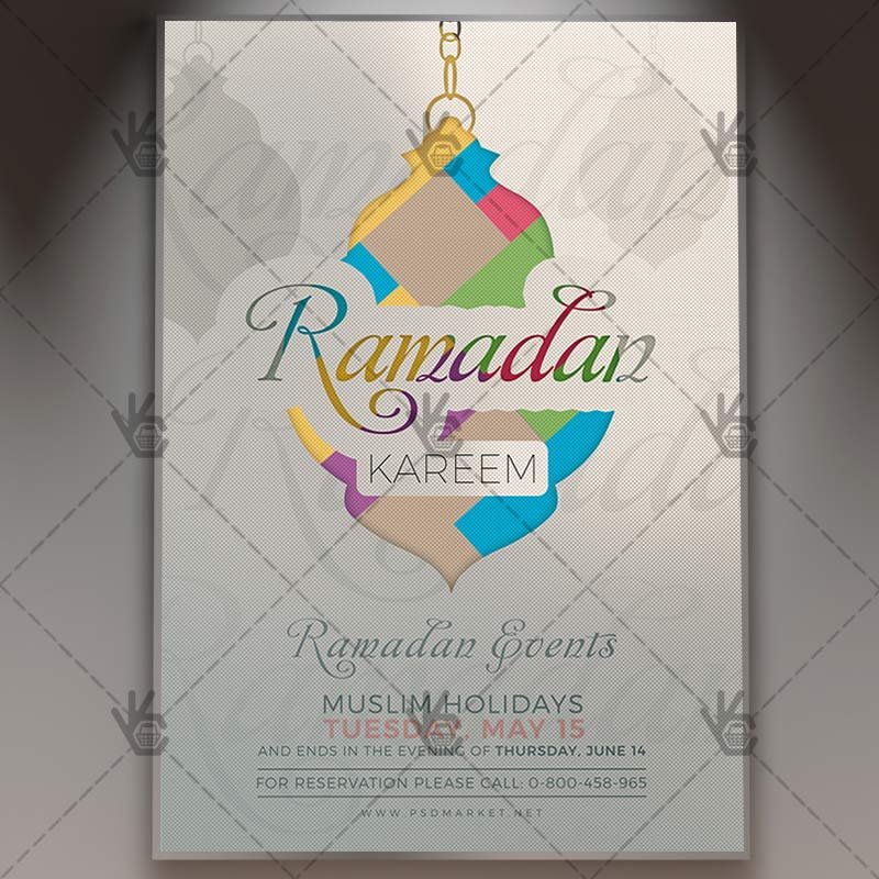 Ramadan Flyer - Islamic PSD Template  PSDmarket