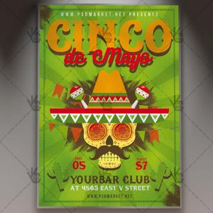 Download Cinco De Mayo Festival Flyer - PSD Template