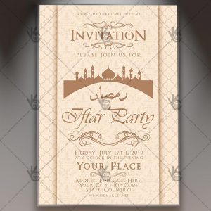 Download Iftar Party Flyer - PSD Template