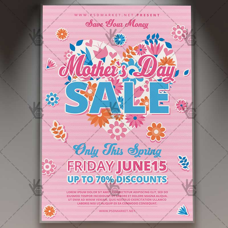 Download Mothers Day Sale Event Flyer PSD