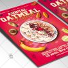 Download Oatmeal Festival Flyer - Food PSD Template-2