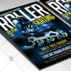 Download Roller Skating Party Flyer - PSD Template-2