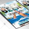 Download Summer Beer Party Flyer - PSD Template-2