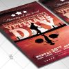 Download Vietnam Veterans Day Flyer - American PSD Template-2