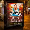 Download Alice in Wonderland Party Flyer-3