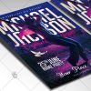 Download Michael Jackson Tribute Night Flyer - PSD Template-2