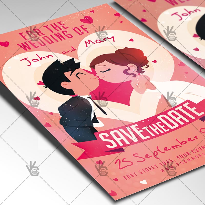 Save The Date Flyer Template
