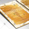 Download The Celebration of Pentecost Flyer PSD-2