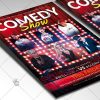 Download Comedy Show Flyer - PSD Template-2