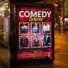 Download Comedy Show Flyer - PSD Template-3