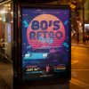 Download 80s Party Flyer - PSD Template-3