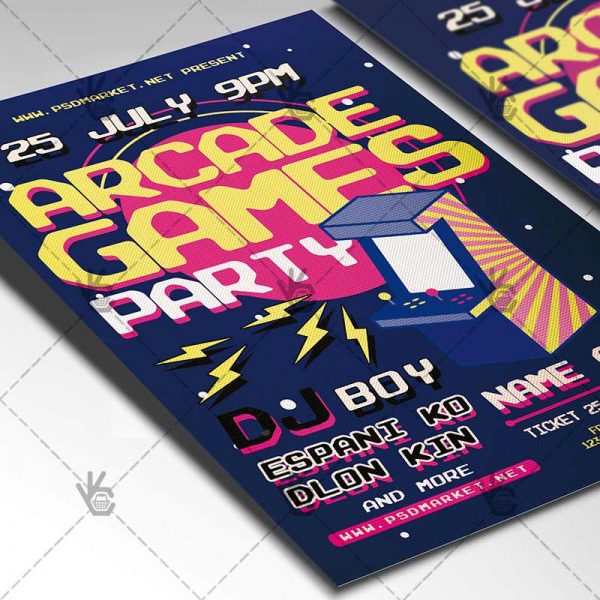 arcade template download download arcade game flyer psd template arcade template download download arcade game flyer psd template