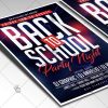 Download Back To School Party Flyer - PSD Template-2
