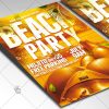 Download Beach Party Flyer - PSD Template-2