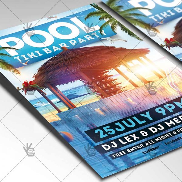 download pool party flyer