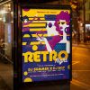 Download Retro Night Flyer - PSD Template-3